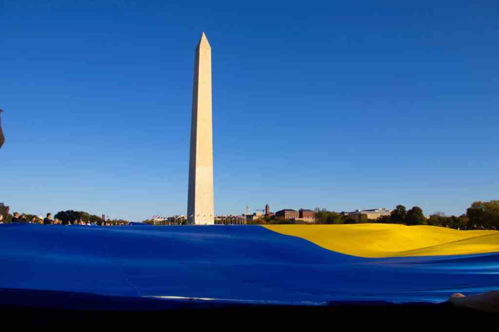 World’s largest Ukrainian flag to be unveiled outside RNC convention