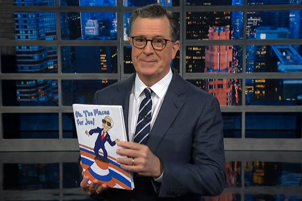 Stephen Colbert, other late-night hosts turn on Biden as they mock train-wreck debate