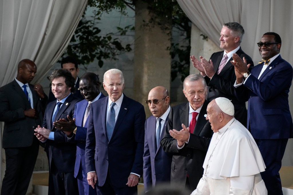 Biden’s stark decline ‘shocked’ leaders at G7 summit with prez seeming ‘out of it’
