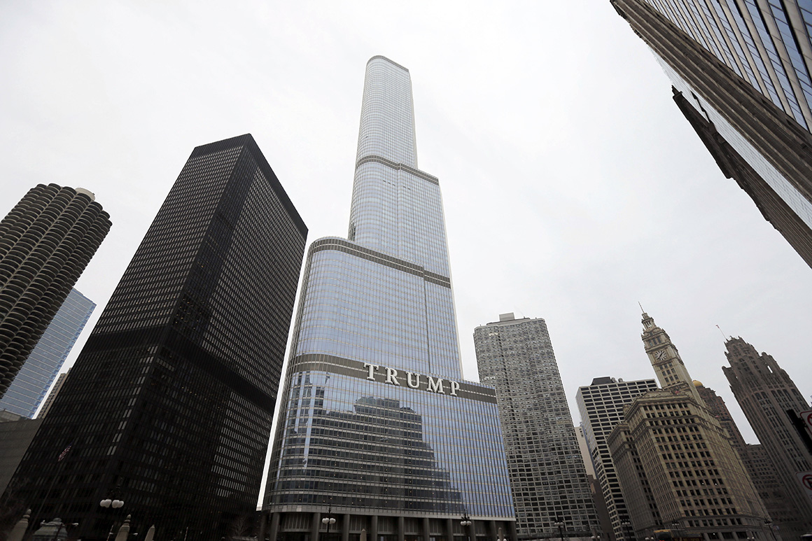 Security at Trump’s Chicago hotel is stepped up. But what about his other properties?