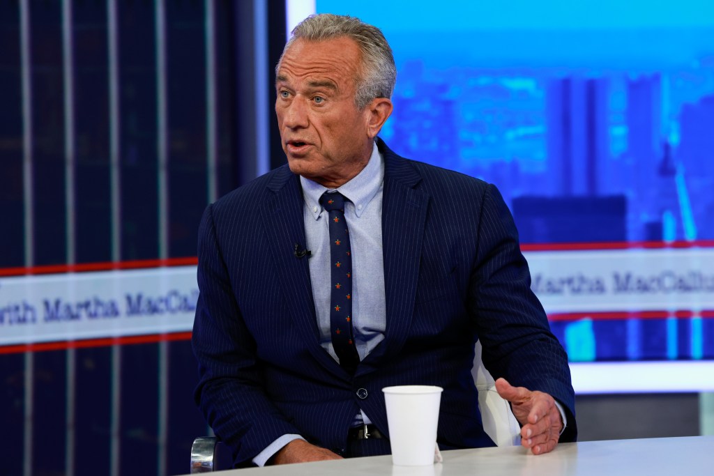 RFK Jr. bluntly refuses to answer Olivia Nuzzi sexting scandal questions: ‘Don’t make comments on it’