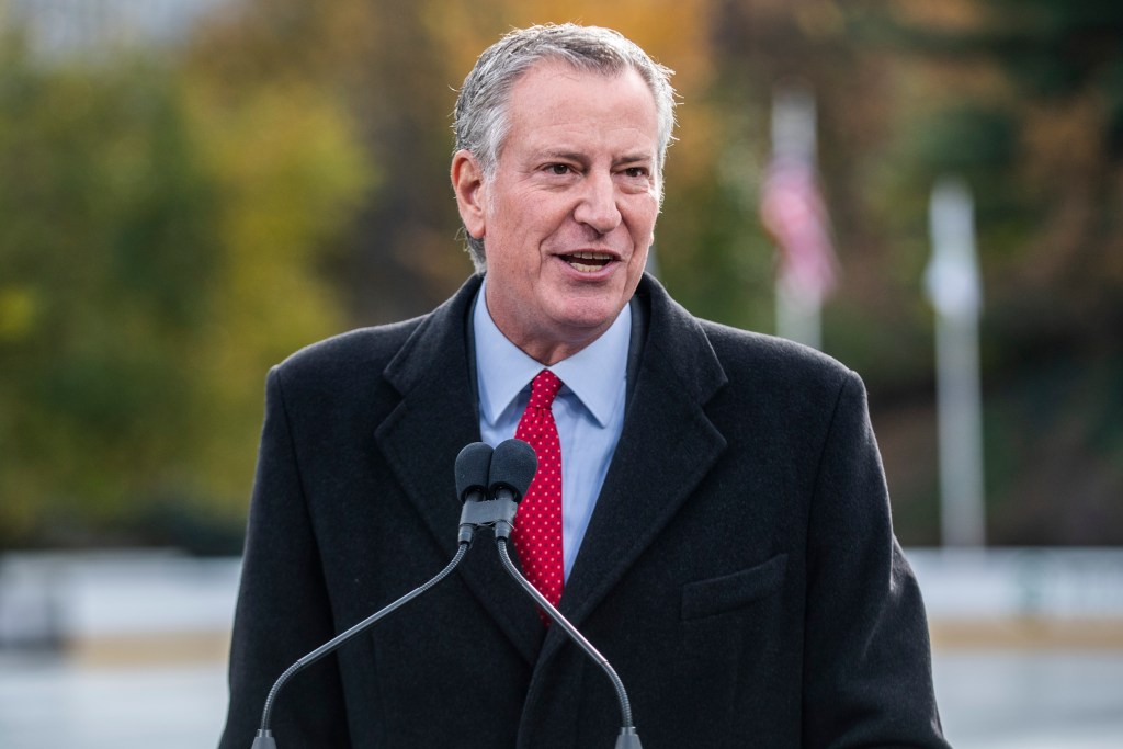 Ex-NYC Mayor Bill de Blasio speaks on shock Eric Adams indictment: ‘Two different feelings’