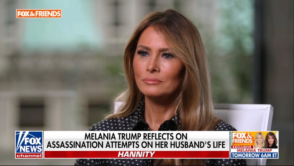 Melania Trump calls husband’s survival of two assassination attempts ‘miracles,’ describes anger over FBI raid in rare TV interview 