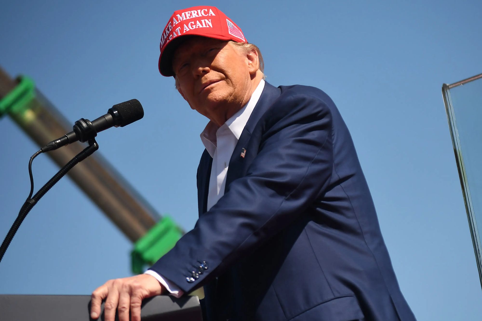 Donald Trump says he’s unlikely to run for president in 2028 if he loses in November
