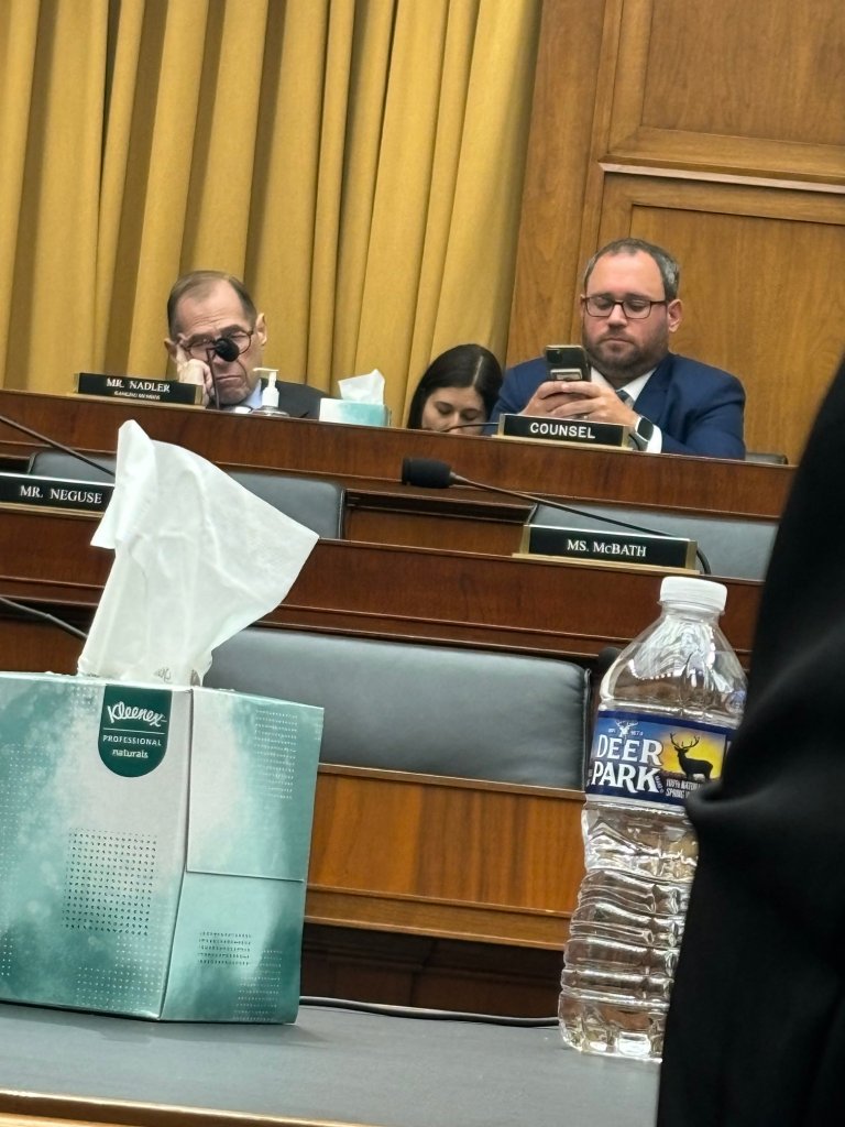 Dem Rep. Nadler slammed for appearing to doze off during testimony from families of migrant crime victims