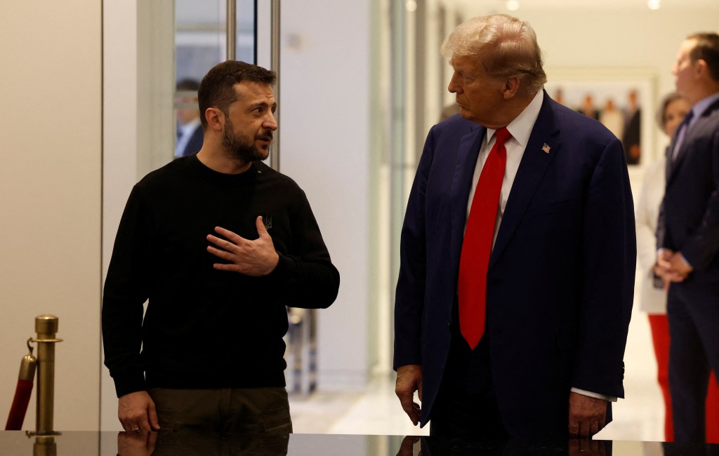 Trump makes nice with Zelensky in Trump Tower after accusing him of ‘nasty little aspersions’: ‘Very good relationship’