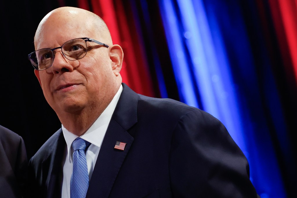 Larry Hogan aims to court Hispanic voters in Maryland Senate race, eyeing potential vulnerability in political foe