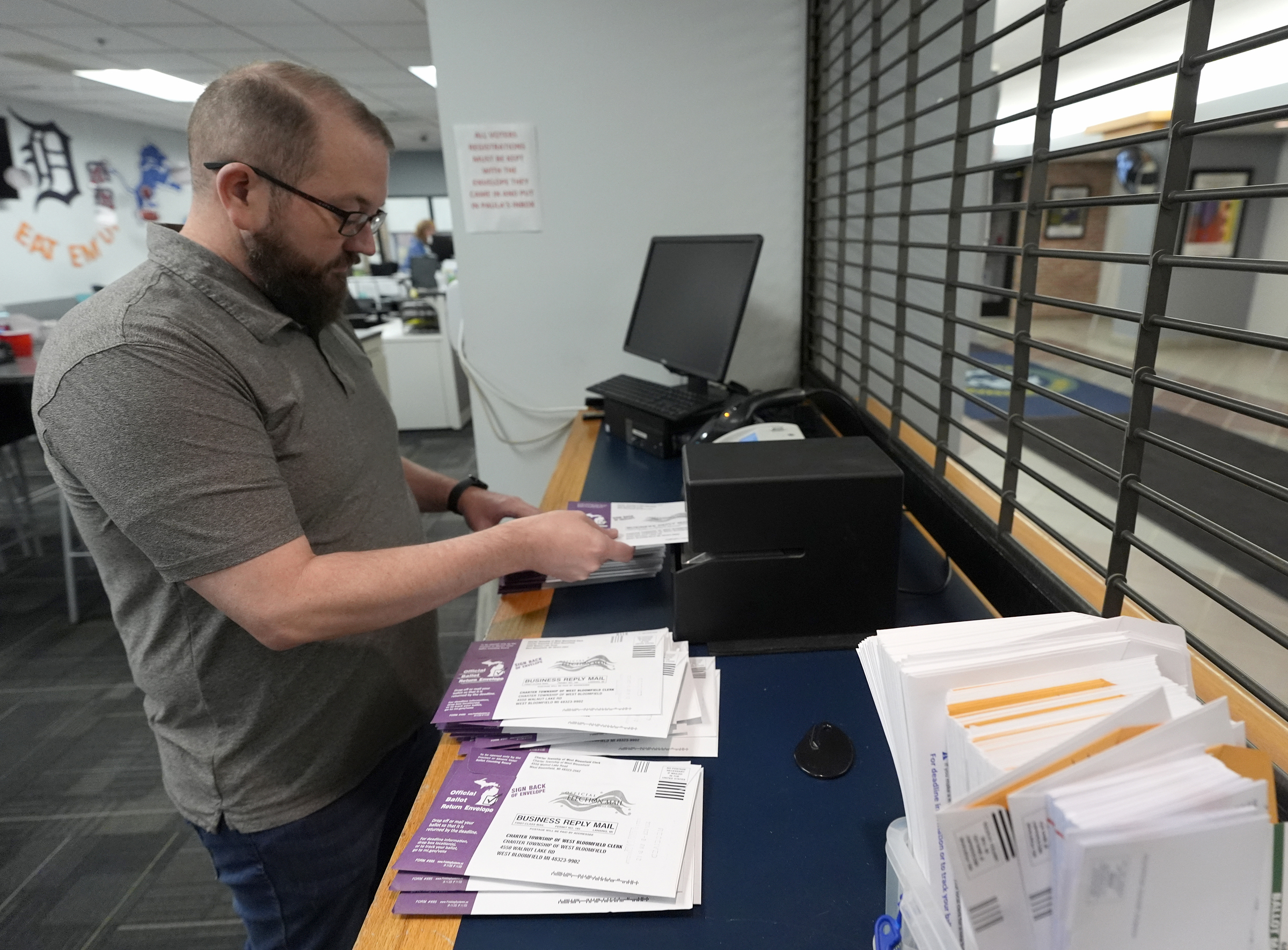 Michigan will count thousands of overseas ballots from Americans living abroad — arriving up to a week after Election Day
