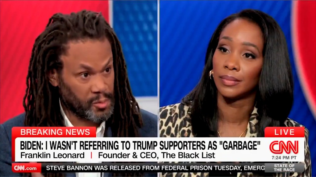 CNN roundtable erupts after panelist says Biden’s stutter caused Trump supporters ‘garbage’ mistake