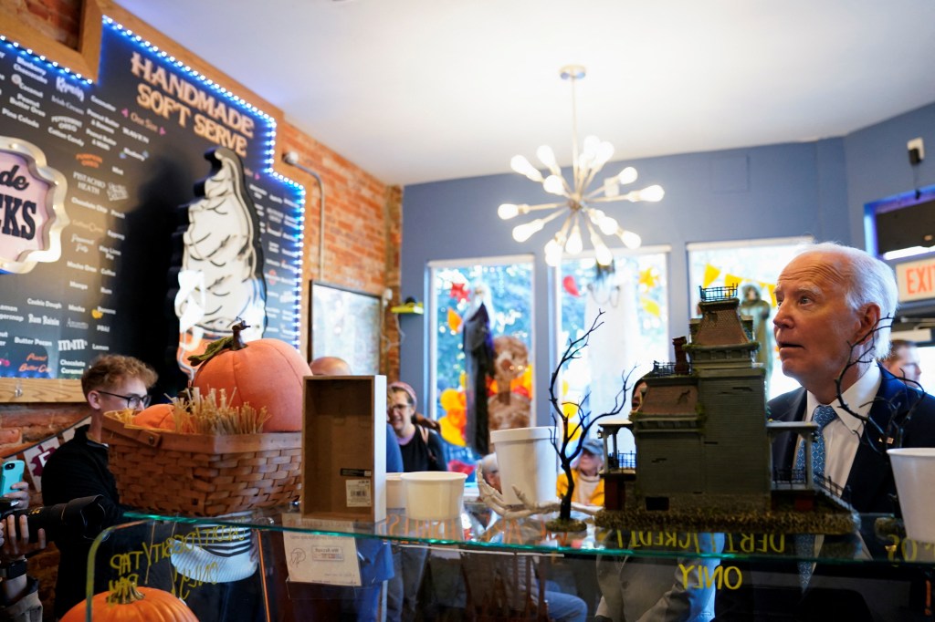 Biden denied ice cream request after threatening to take comic who mocked Puerto Rico ‘for a swim’