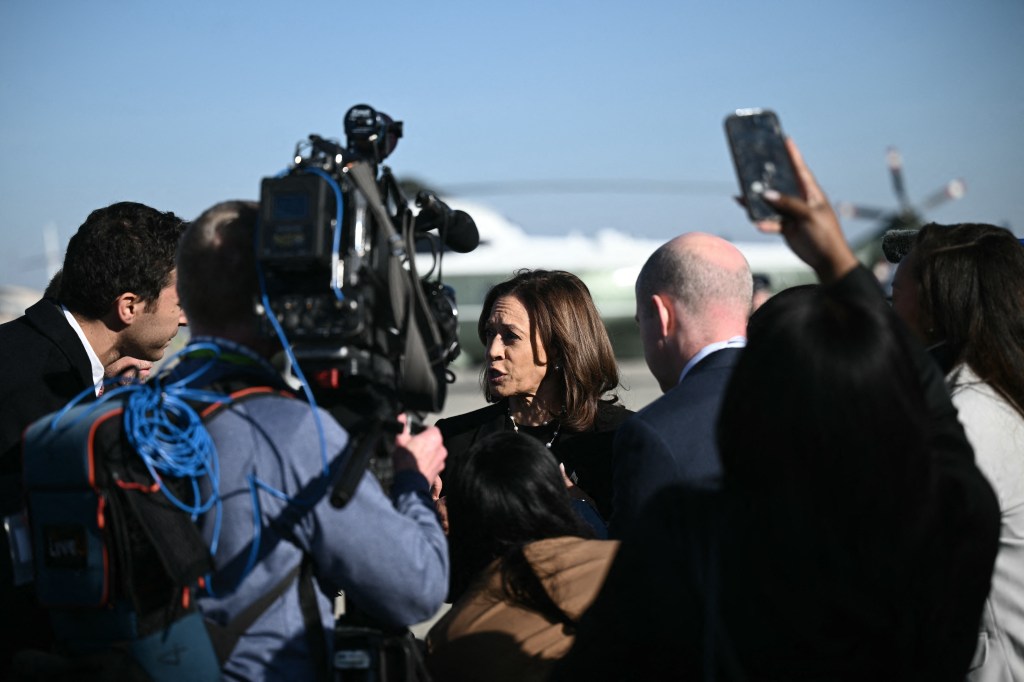 Kamala Harris breaks silence on Biden’s ‘garbage’ comment about Trump supporters