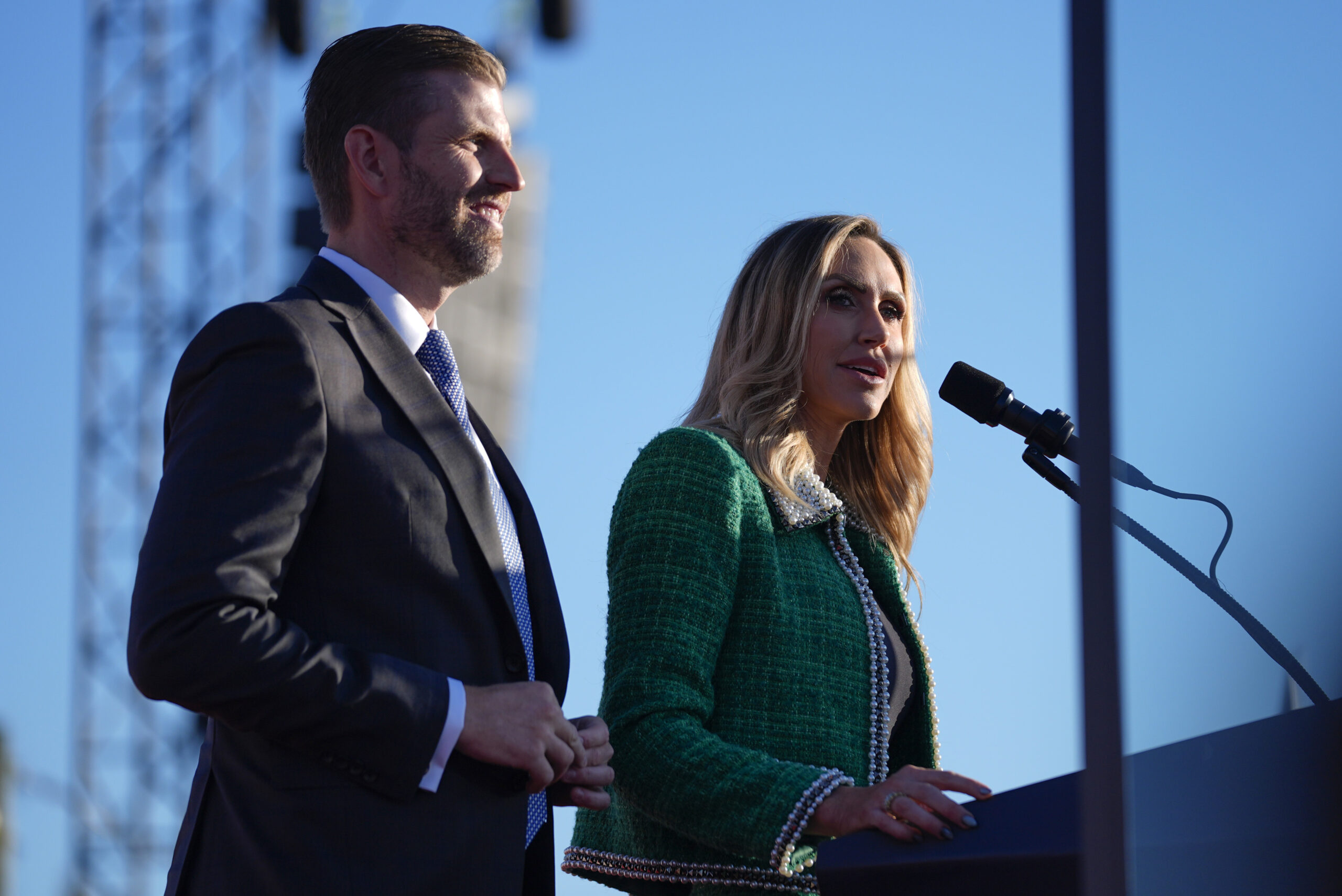 Eric Trump goes off on Biden-Harris government spending spree on migrants while hurricane victims suffer