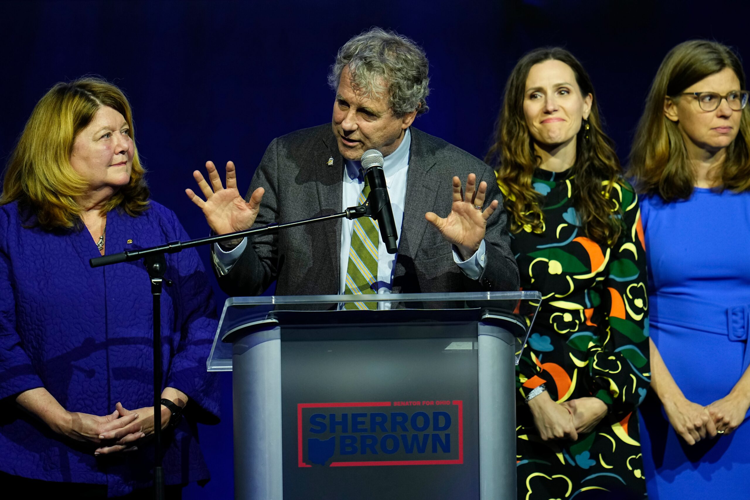 Dethroned Democrat Sen. Sherrod Brown refuses to call victorious GOP rival Bernie Moreno