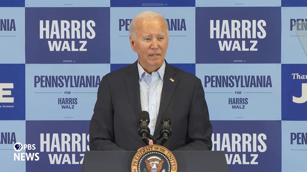 Biden blasts Trump as someone ‘you’d like to smack in the a–‘ at Pa. campaign event