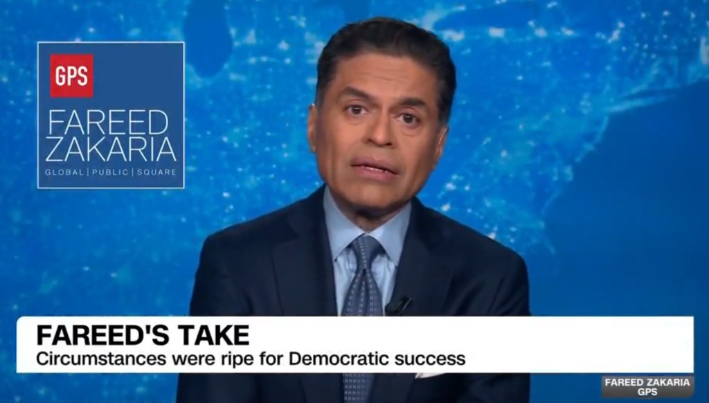 CNN host Fareed Zakaria argues Dems made 3 major errors in loss to Trump in scathing takedown
