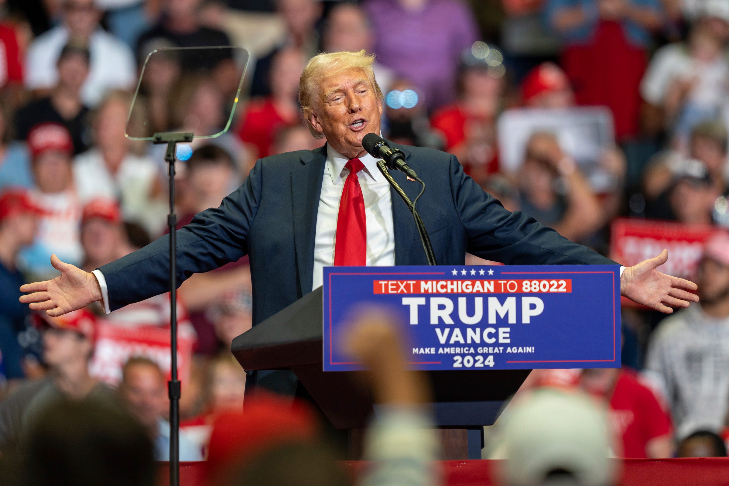 Third time’s a charm? Trump to end campaign yet again in Grand Rapids, Mich.