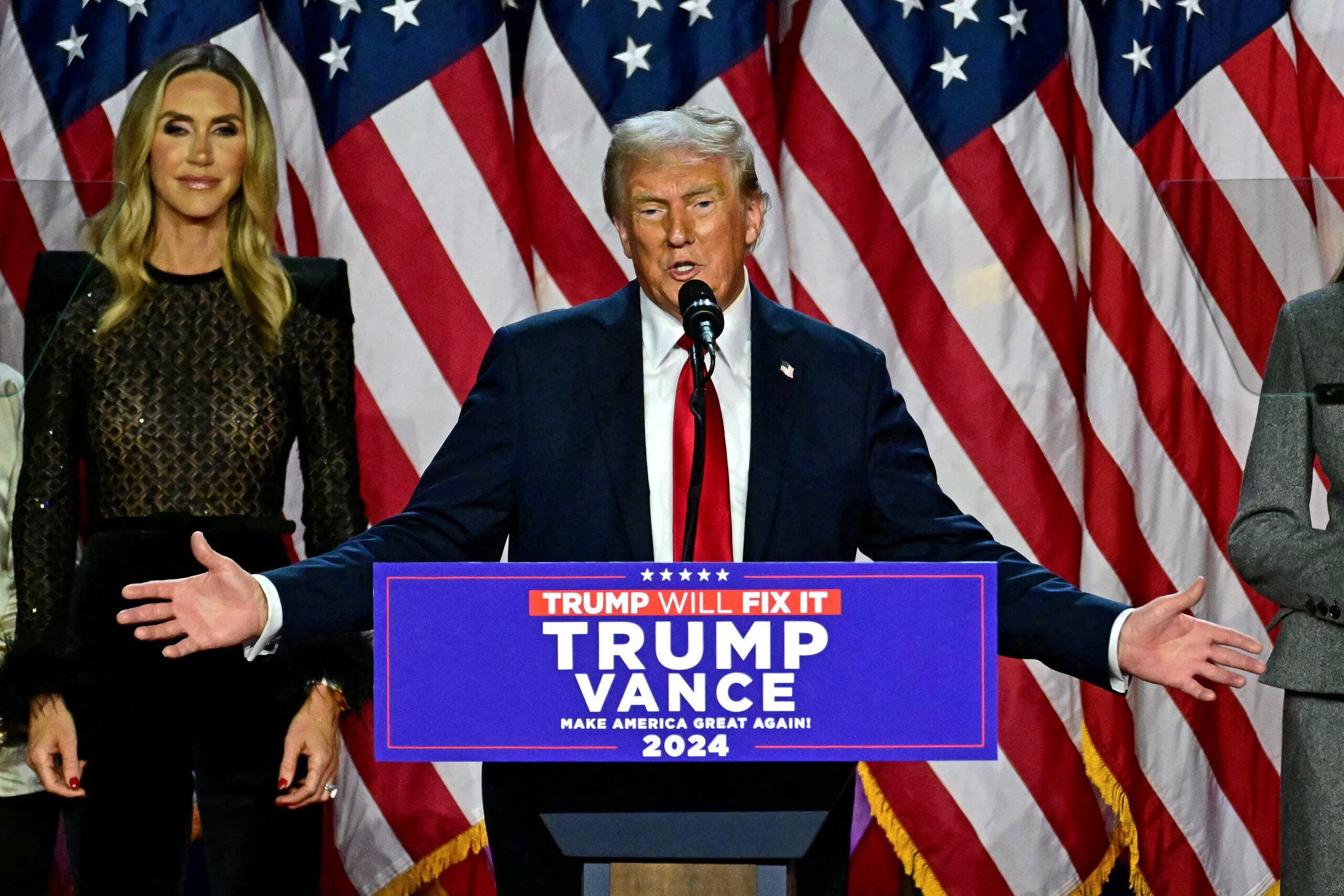 Trump projected White House win sends Dow futures up 1,000 points