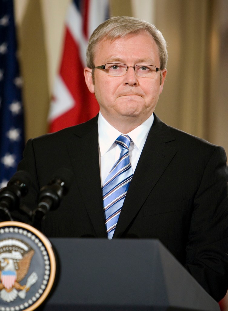 Australia’s US ambassador Kevin Rudd faces calls to resign over disparaging anti-Trump comments