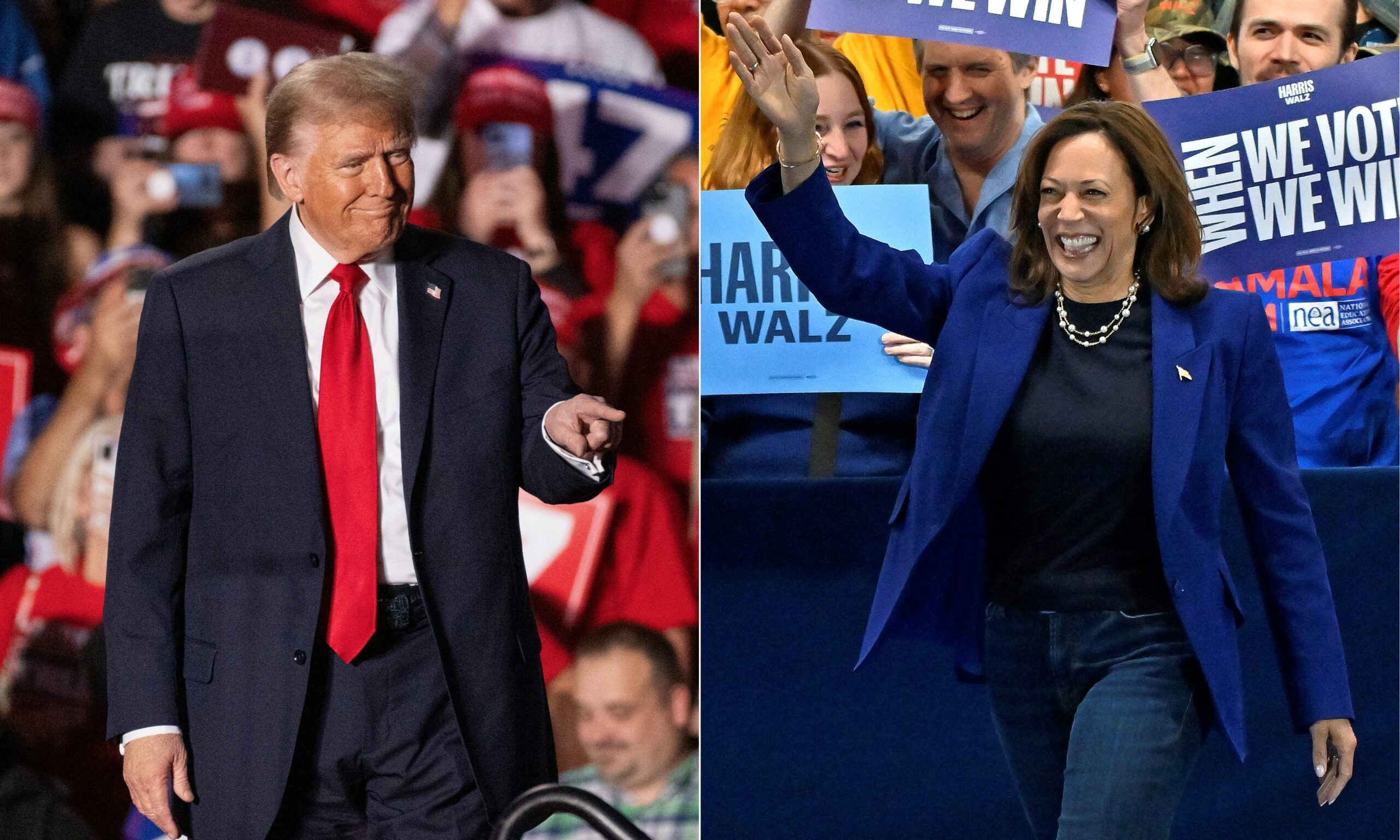 Trump leads in Arizona, as race deadlocks in rest of 7 swing states: poll