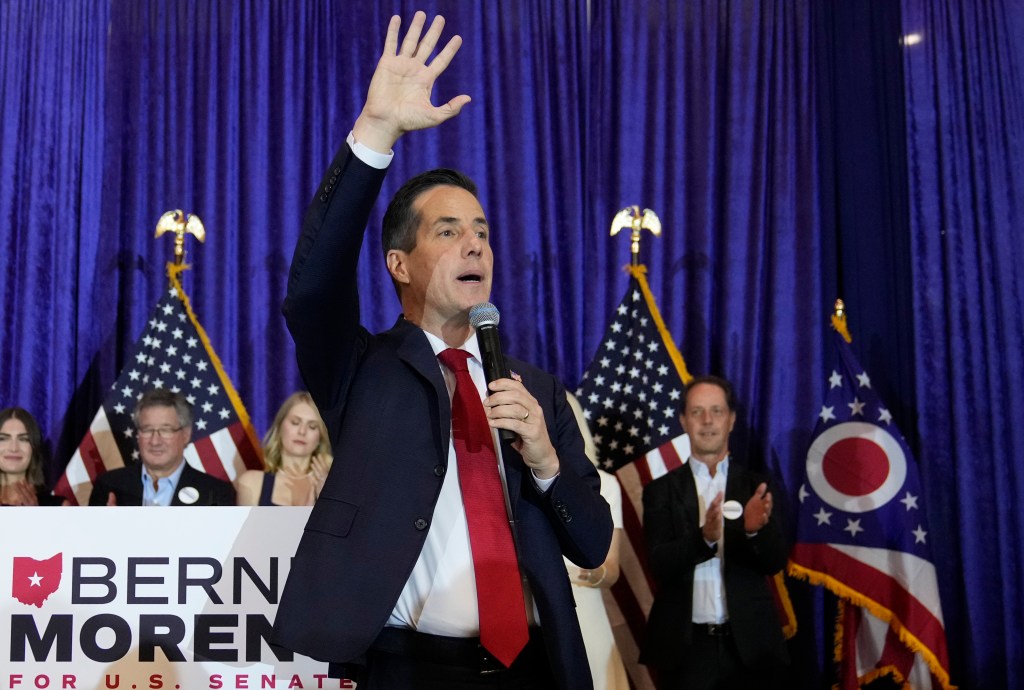 Republican Bernie Moreno flips Ohio Senate seat, defeats longtime Dem Sen. Sherrod Brown