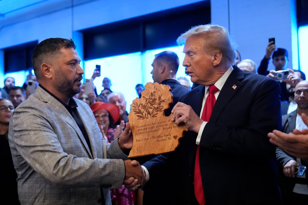Why Trump is ending his presidential campaign in battleground state Michigan