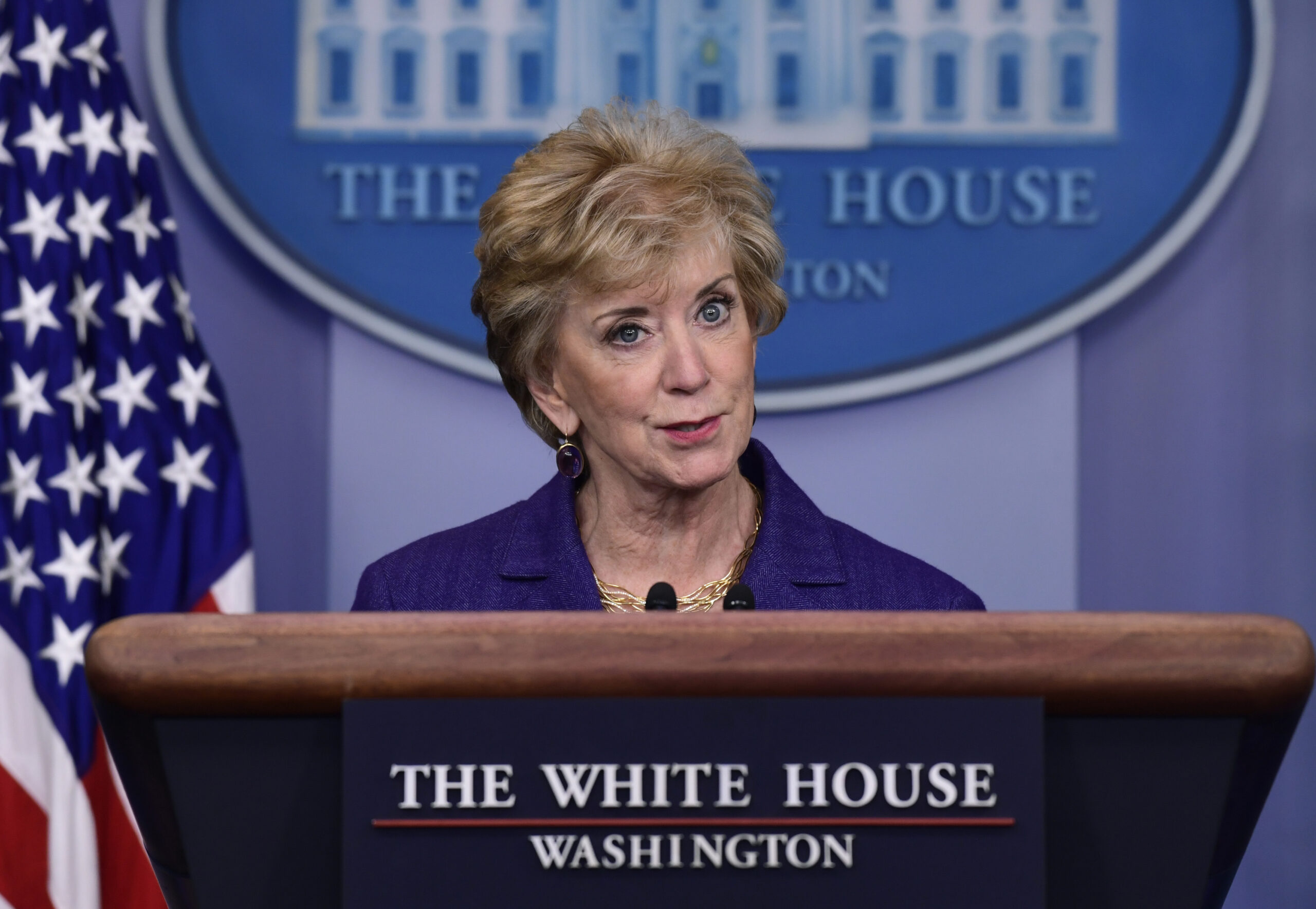 Trump’s pick for secretary of education goes viral for clips from WWE past