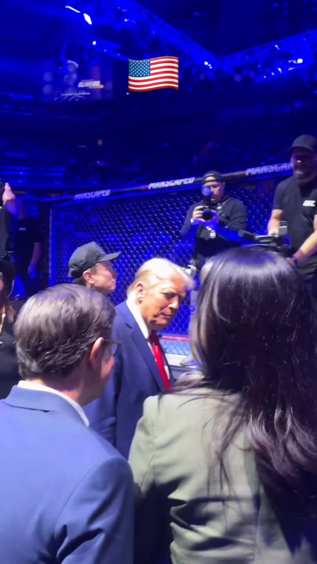 Lip reader spots Trump ‘thanking’ Eric Adams in viral exchange at UFC