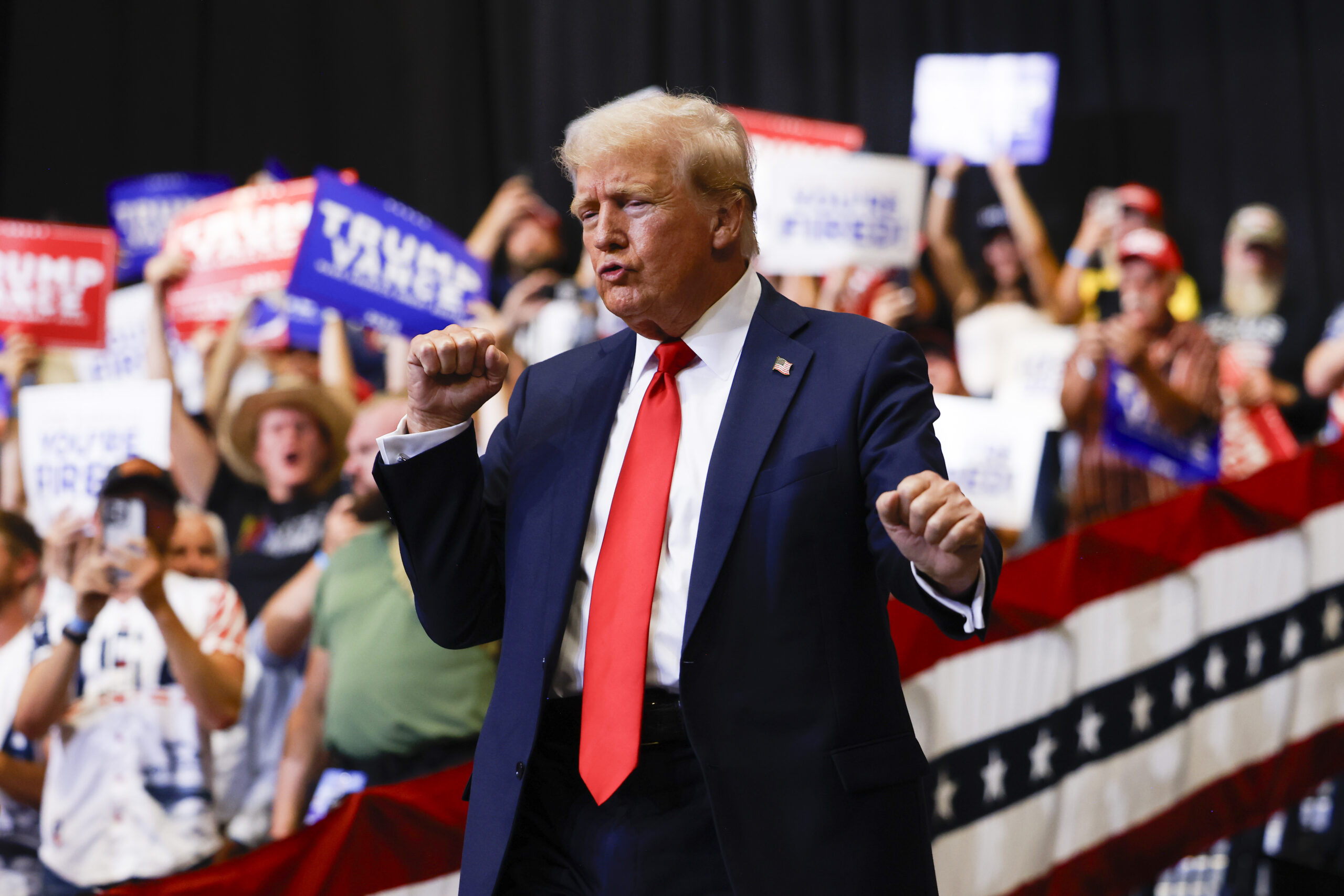 Trump’s approval rating jumps to one of his all-time highest as Biden’s sinks to four-year low in telling post-election poll