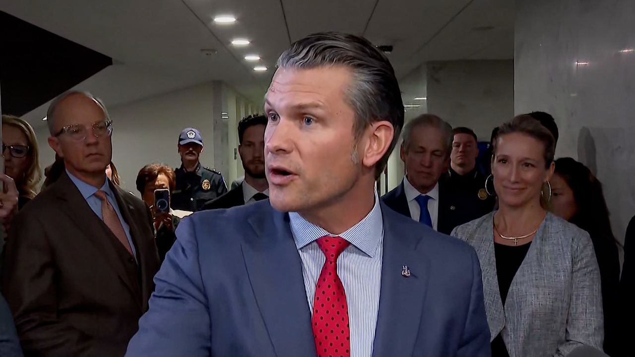 Hegseth says he’s ‘right here in this fight’ for defense secretary