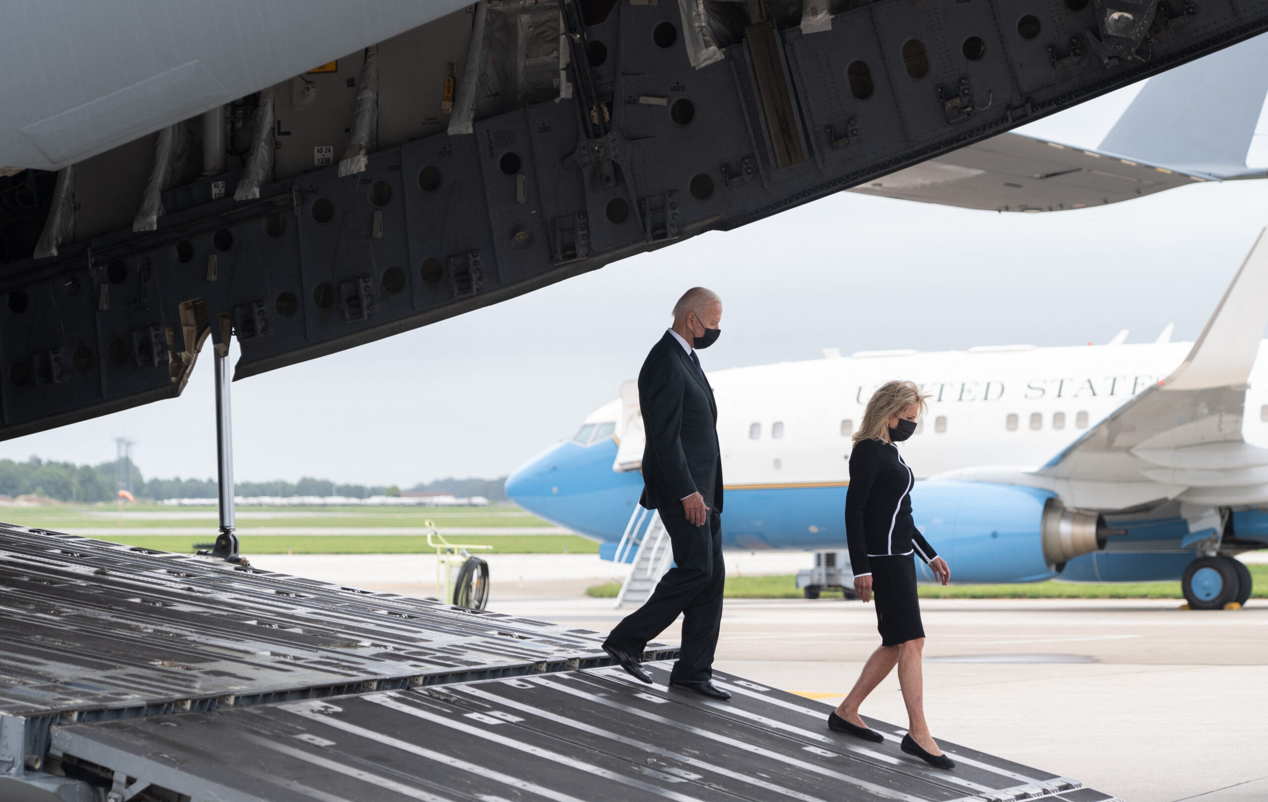 Sleepy Biden forced grieving military families to wait hours — while he napped on Air Force One