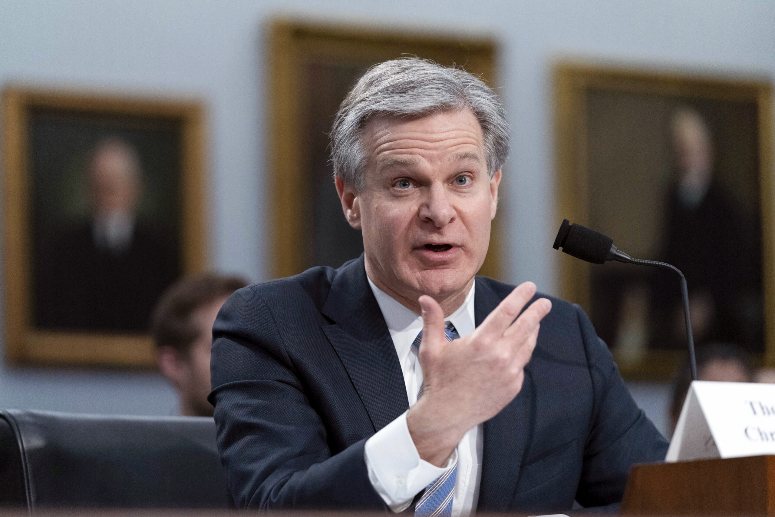 Wray mulls whether to resign as FBI director as GOP pressure mounts, senators warm up to Trump pick Patel