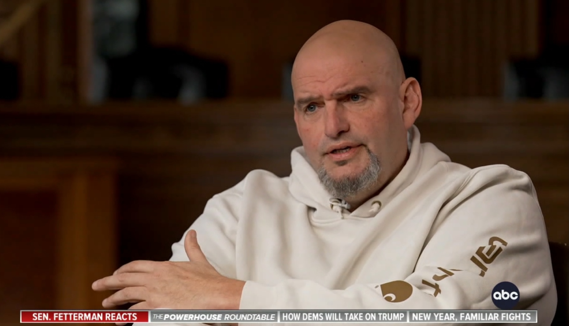 Fetterman says Dems need to ‘chill out’ over every Trump move, adds he’s ‘not rooting against’ incoming prez