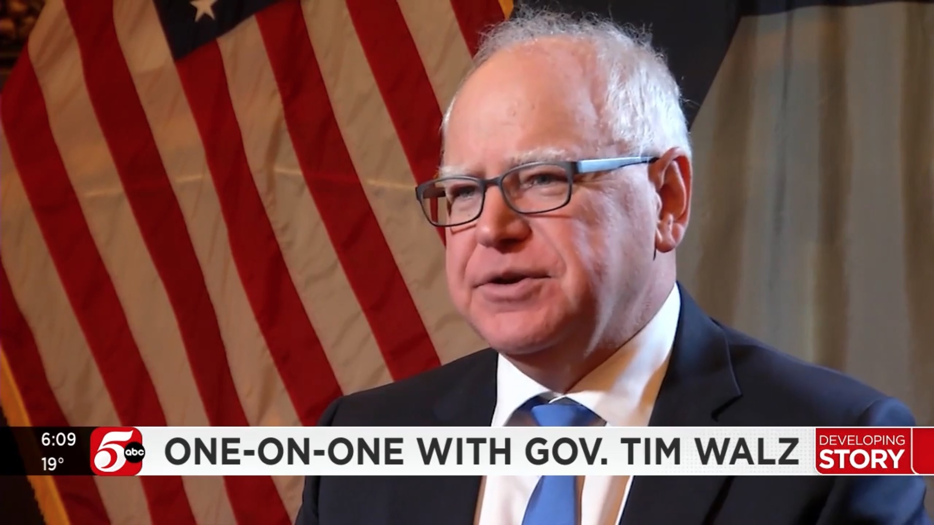 Tim Walz admits he’s a ‘little surprised’ he, Harris lost in first interviews since Trump defeat