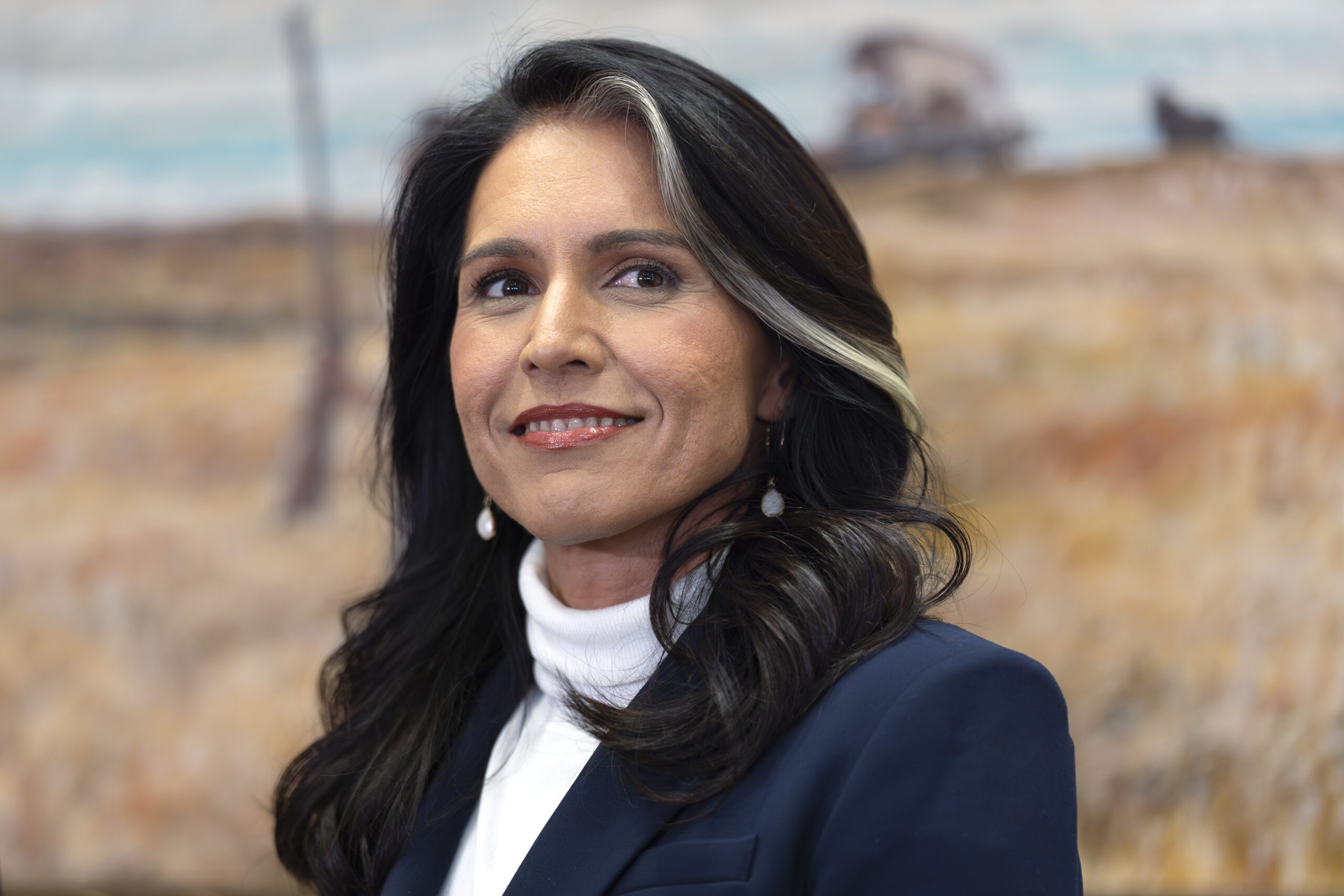 Hundreds of veterans back Tulsi Gabbard as spy boss while she mounts charm offensive with GOP senators