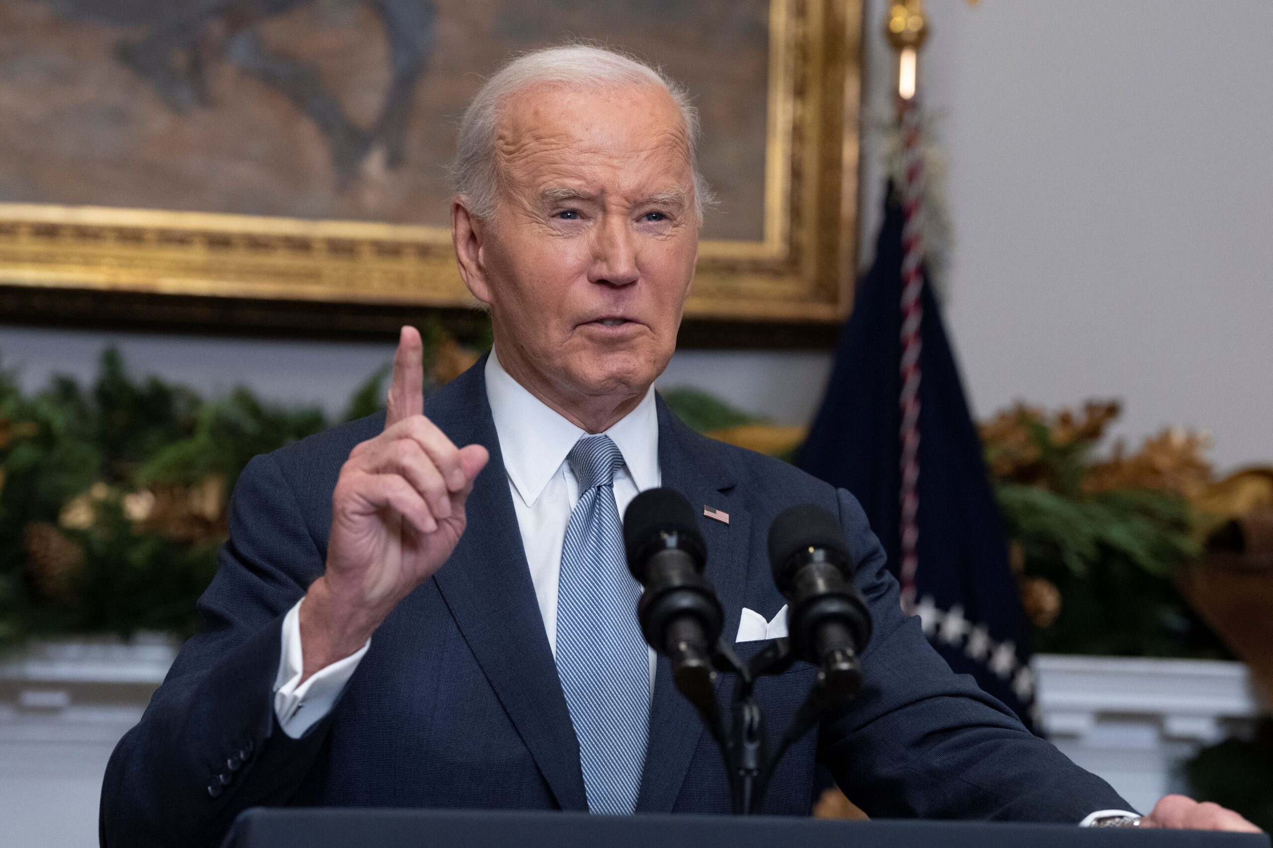 The US believes journalist Austin Tice is alive after disappearing in Syria in 2012, Biden says