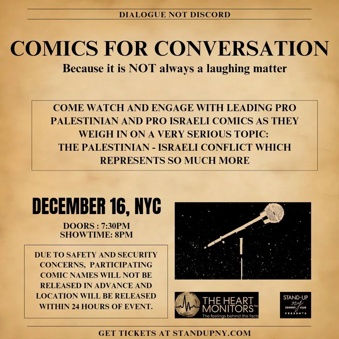 NYC comedy club cancels show after anti-Israel backlash over event meant to heal division in wake of Oct. 7 terror attacks 