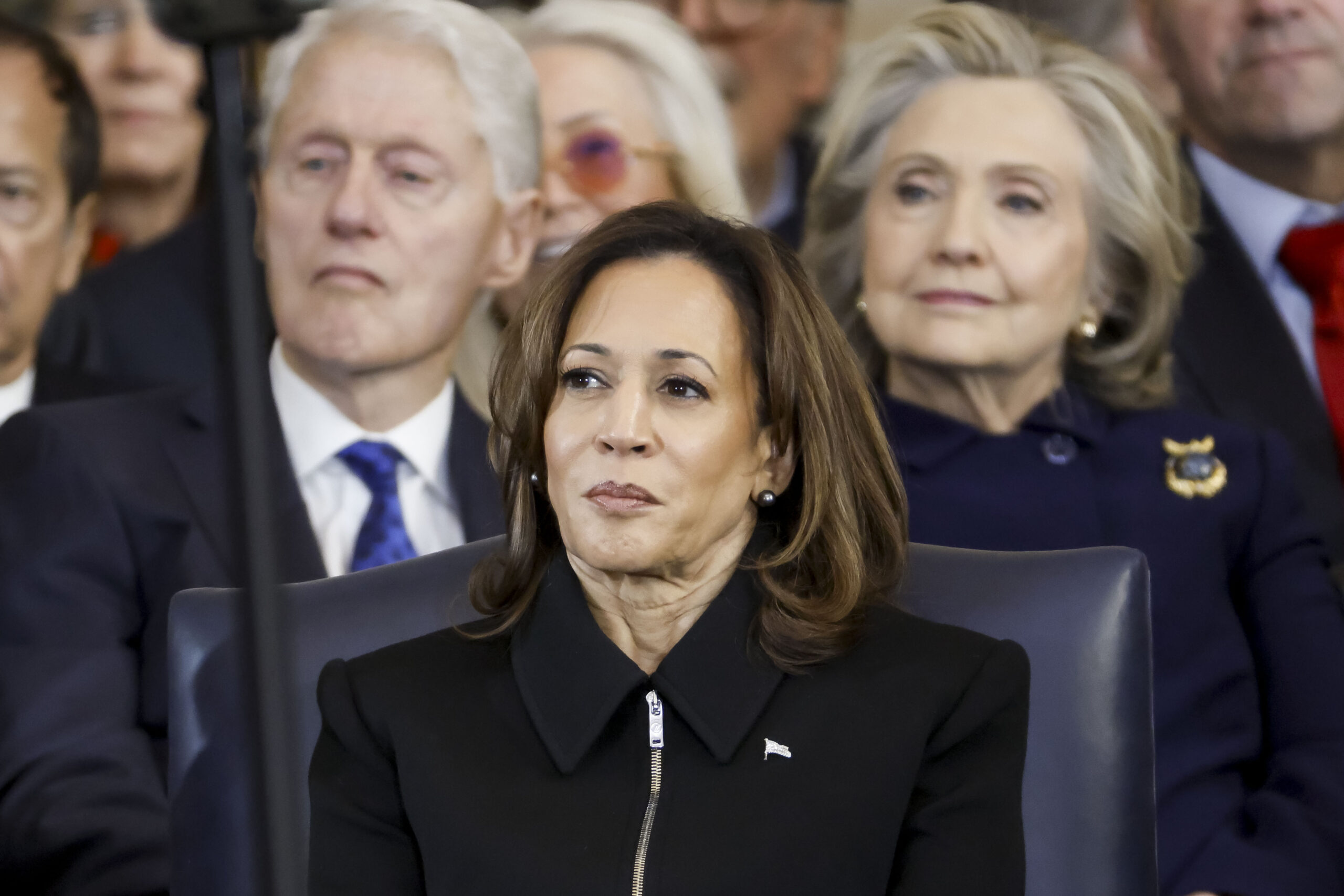 Kamala Harris consulted Hillary Clinton over how to deal with brutal loss to Trump: report