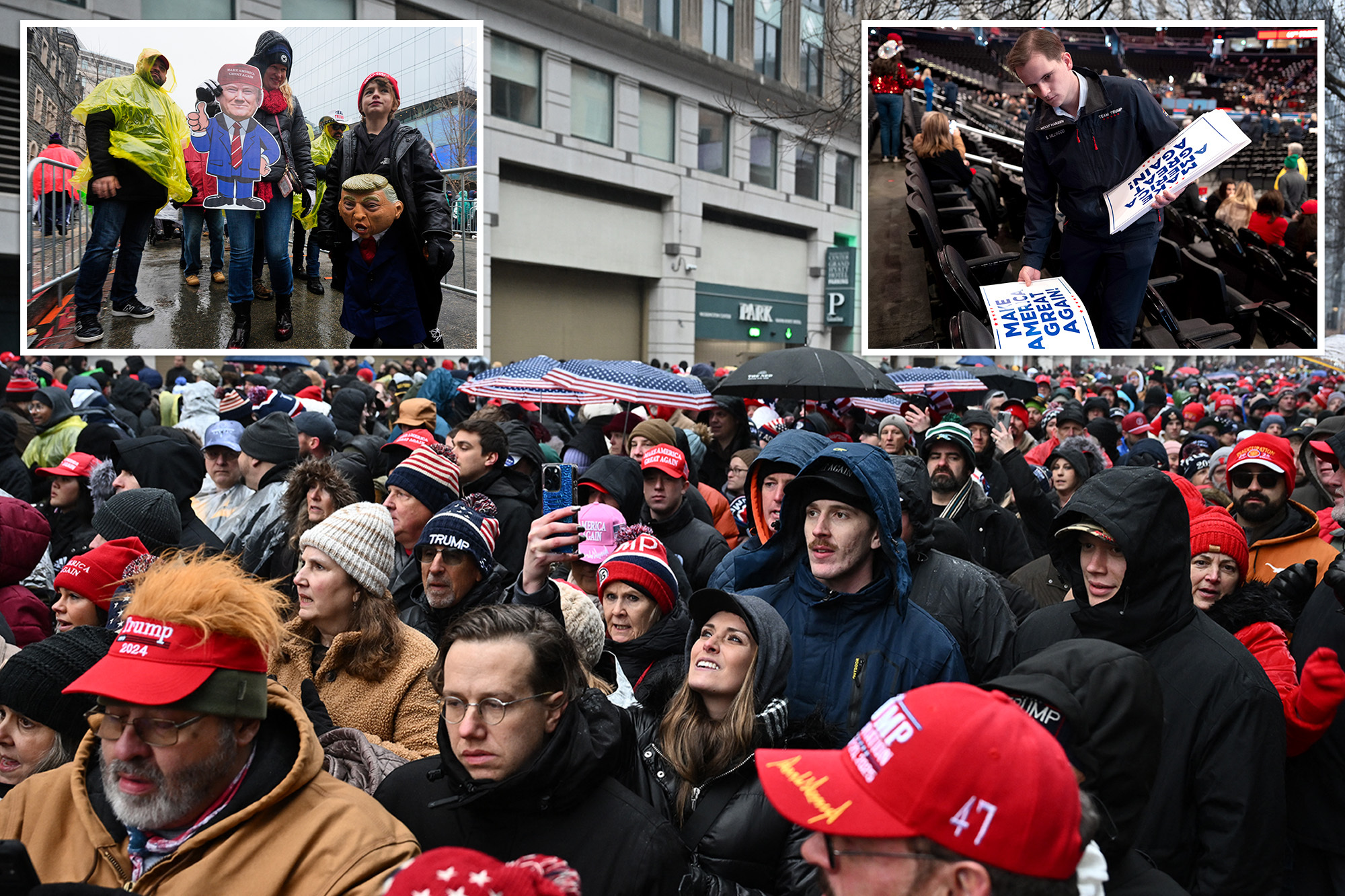 Trump’s victory rally live updates: Crowds brave frigid weather for Trump’s DC rally ahead of inauguration