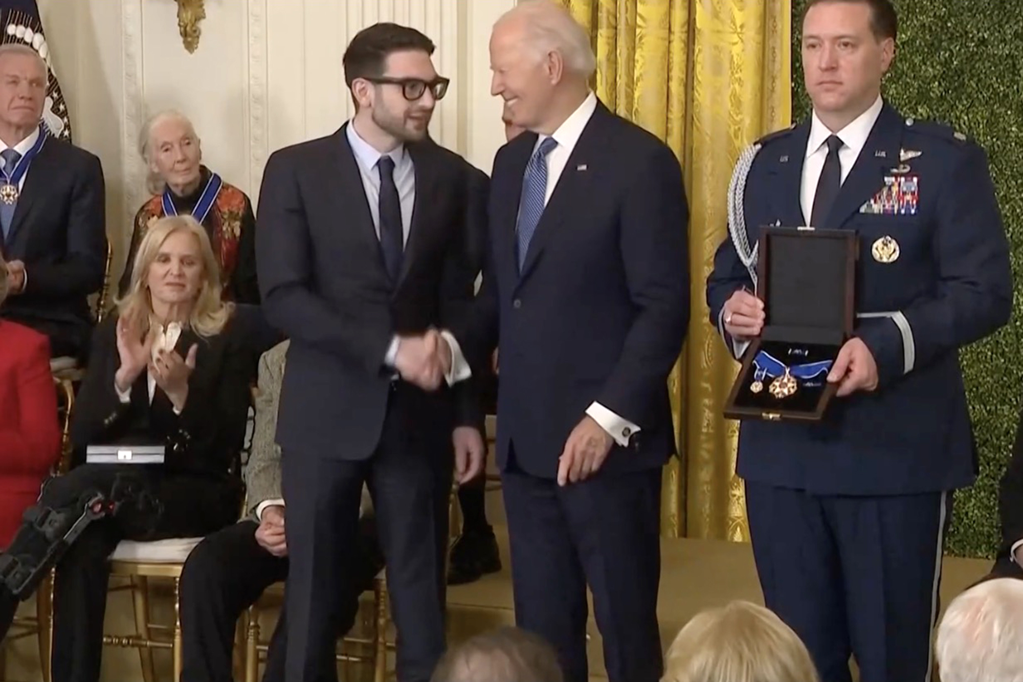 Biden honors Dem donor George Soros, Hillary Clinton with Presidential Medal of Freedom, sparking outrage: ‘A national disgrace’