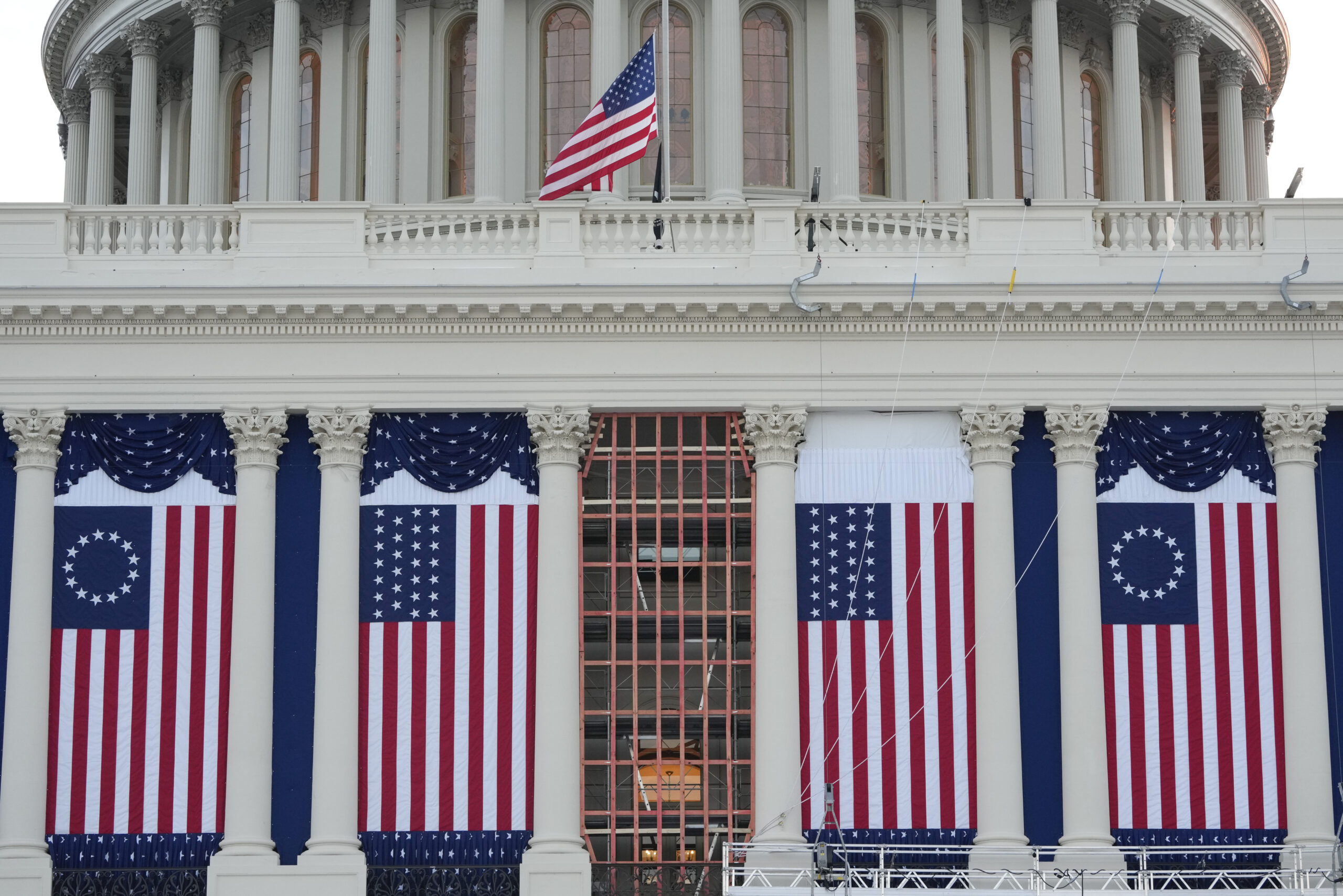 House Speaker Johnson orders Capitol flags to full staff for Trump inauguration