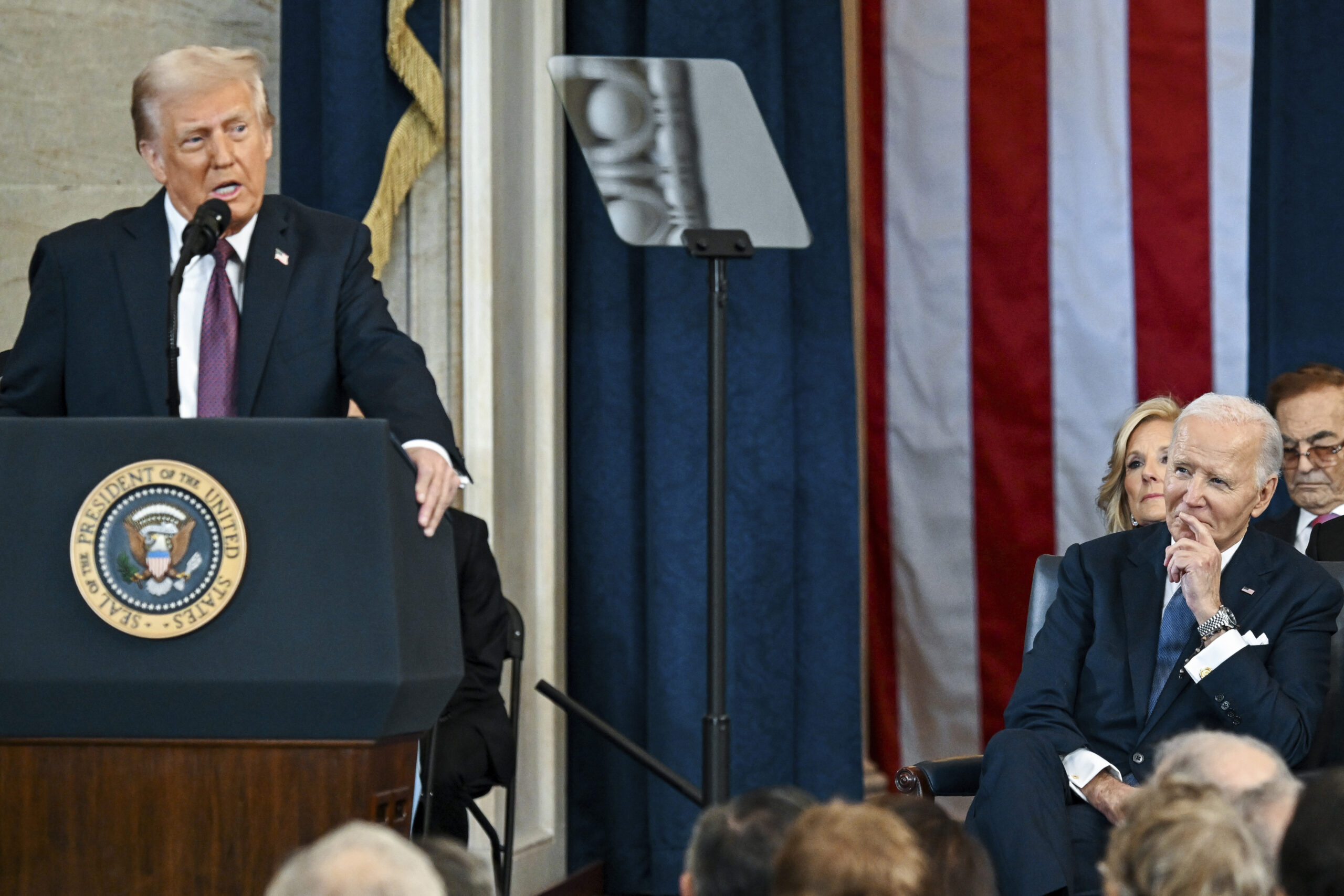 Trump raises eyebrows noting Joe Biden didn’t pardon himself — and ‘it all had to do with him’