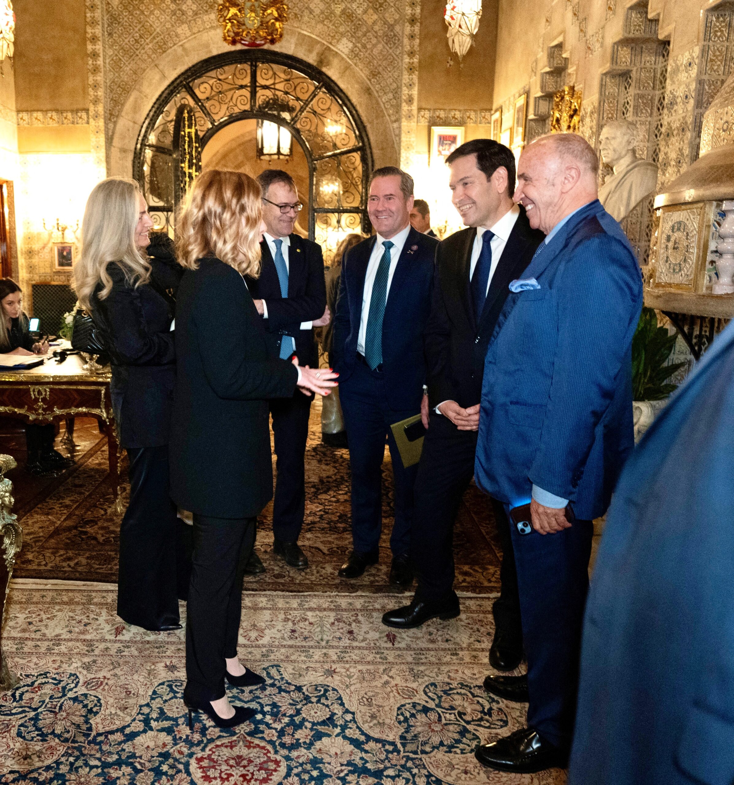 Trump and PM Giorgia Meloni huddle at Mar-a-Lago, screen ‘lawfare’ documentary ahead of Biden’s final visit to Italy