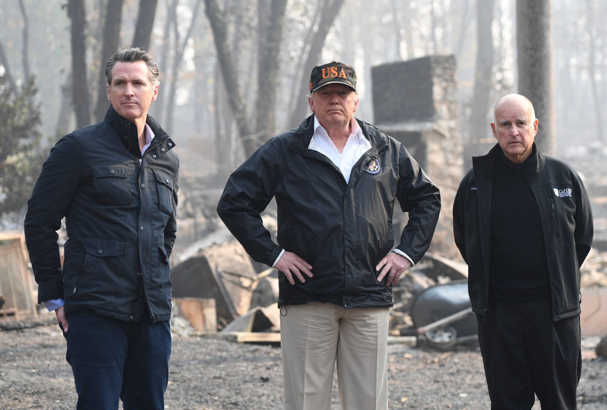 Gavin Newsom hits back at Trump over wildfire blame game, urges him to visit LA: ‘Take a look for himself’
