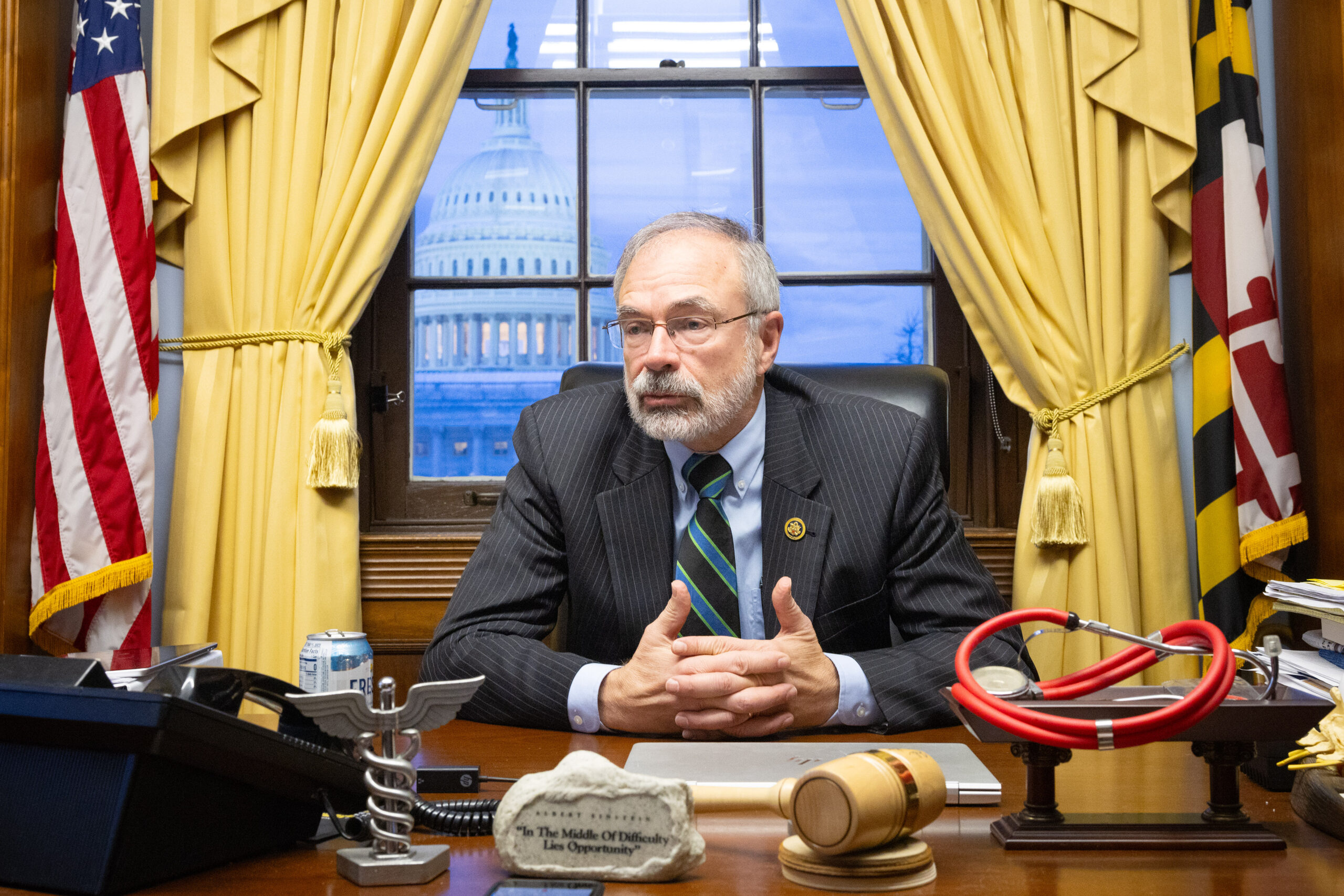 Why Freedom Caucus chair Andy Harris, a doctor from Queens, might be the  most powerful member of Congress