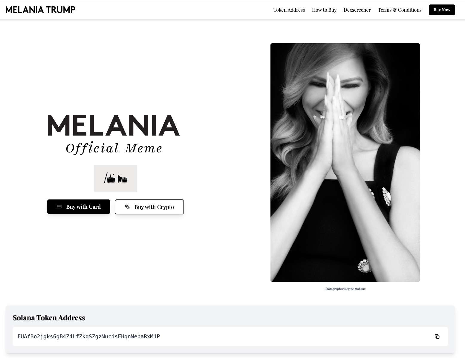 Melania Trump launches her own cryptocurrency ahead of Inauguration