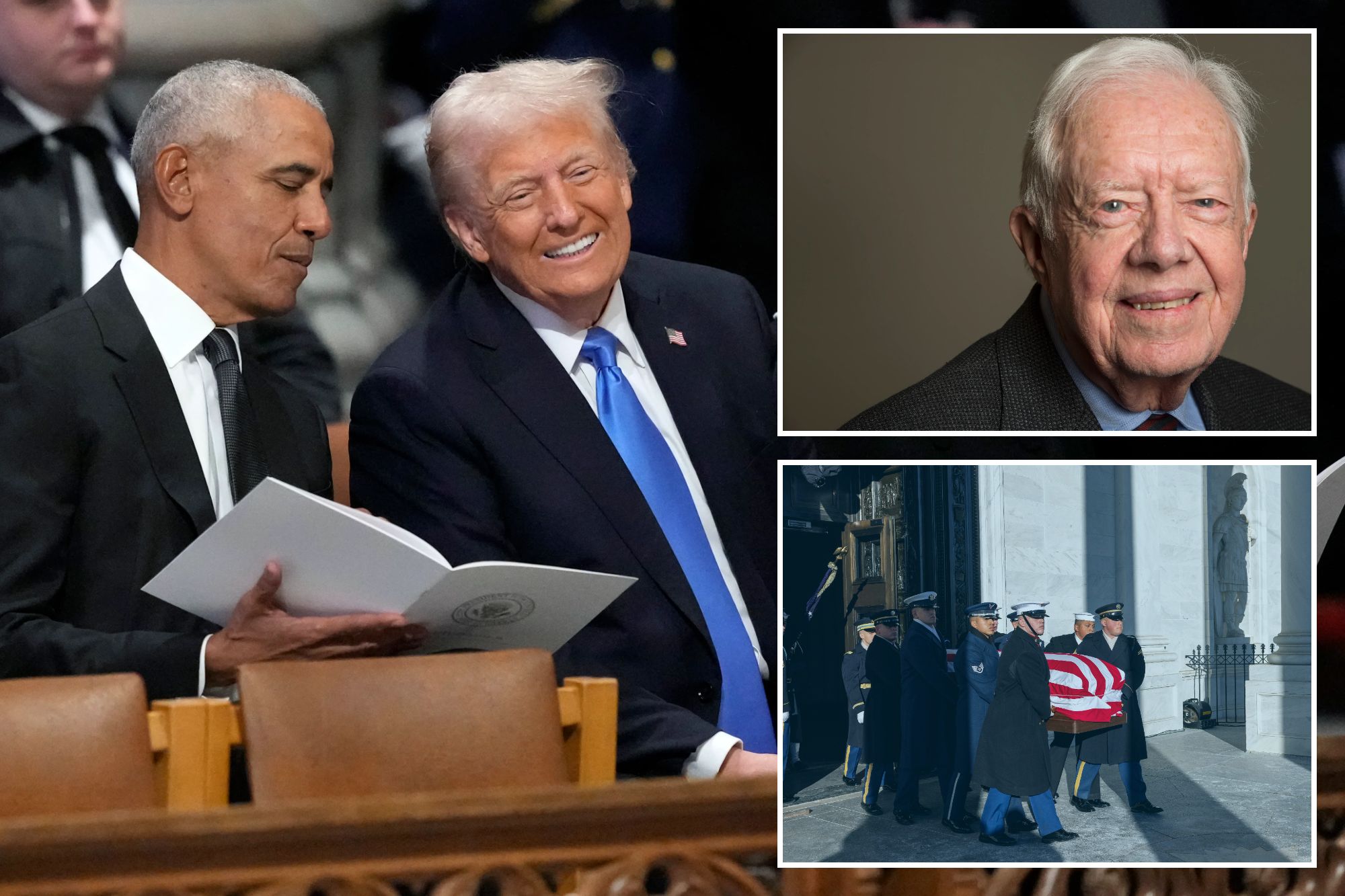 Jimmy Carter funeral live updates: Former president gets 21-gun salute as casket leaves Capitol