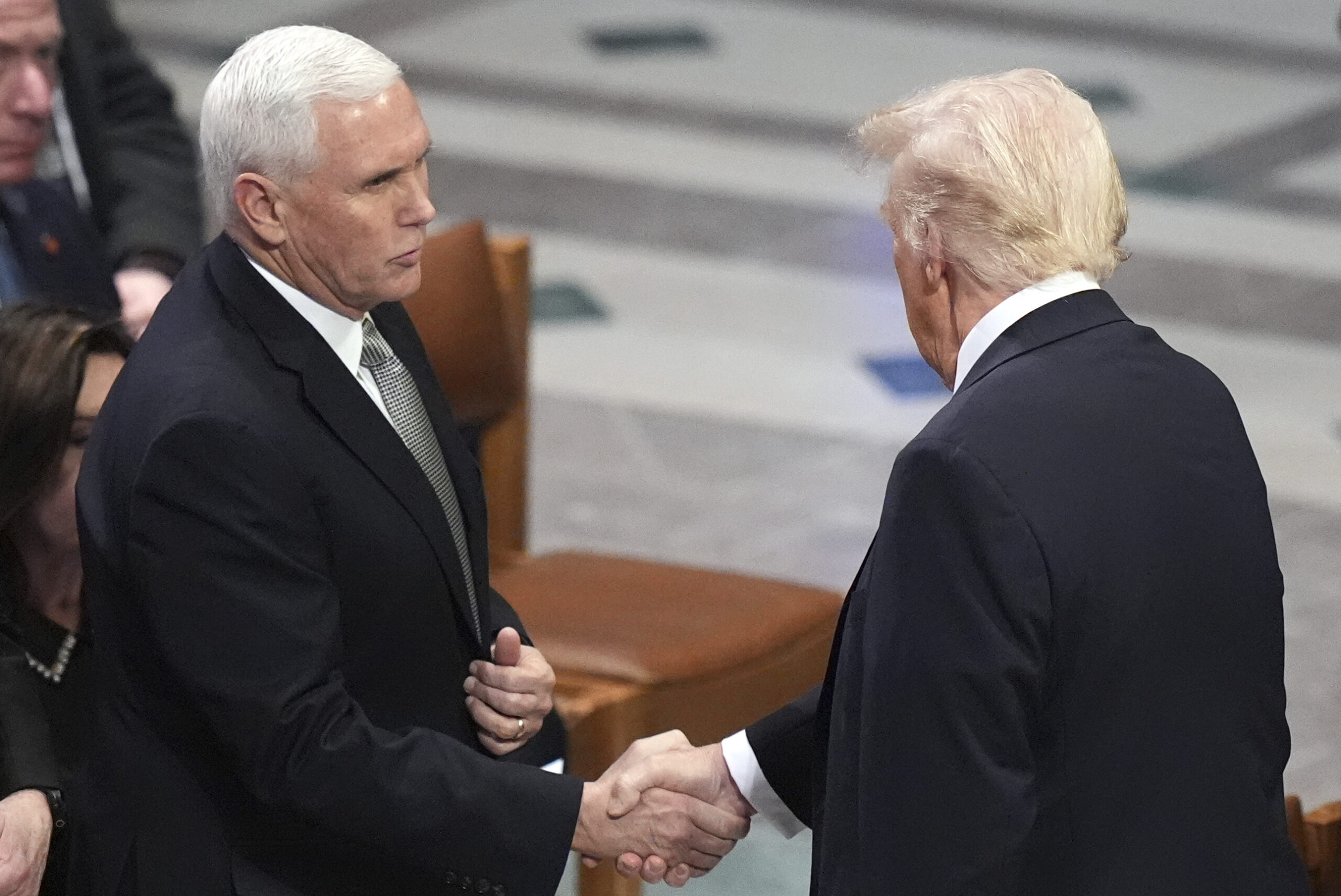 Mike Pence reveals what he said to Trump at Jimmy Carter’s funeral