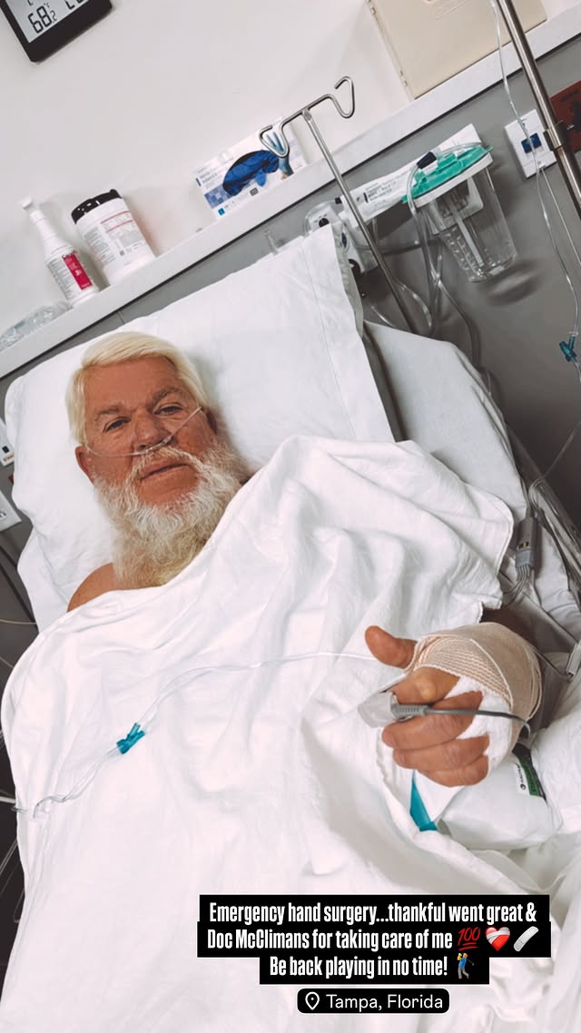 John Daly sends pre-inauguration message to Donald Trump days after ‘emergency’ surgery