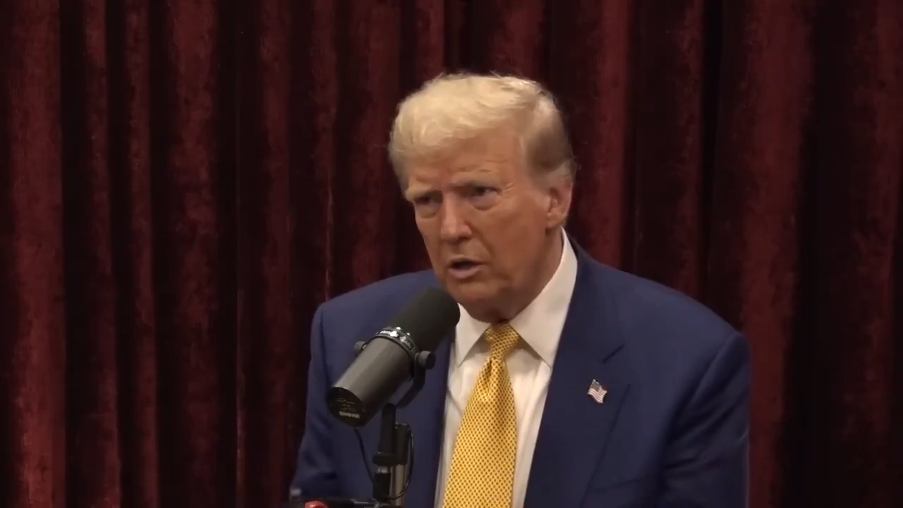 Trump told Joe Rogan his California wildfire fears three months ago: ‘Sounding the alarm’