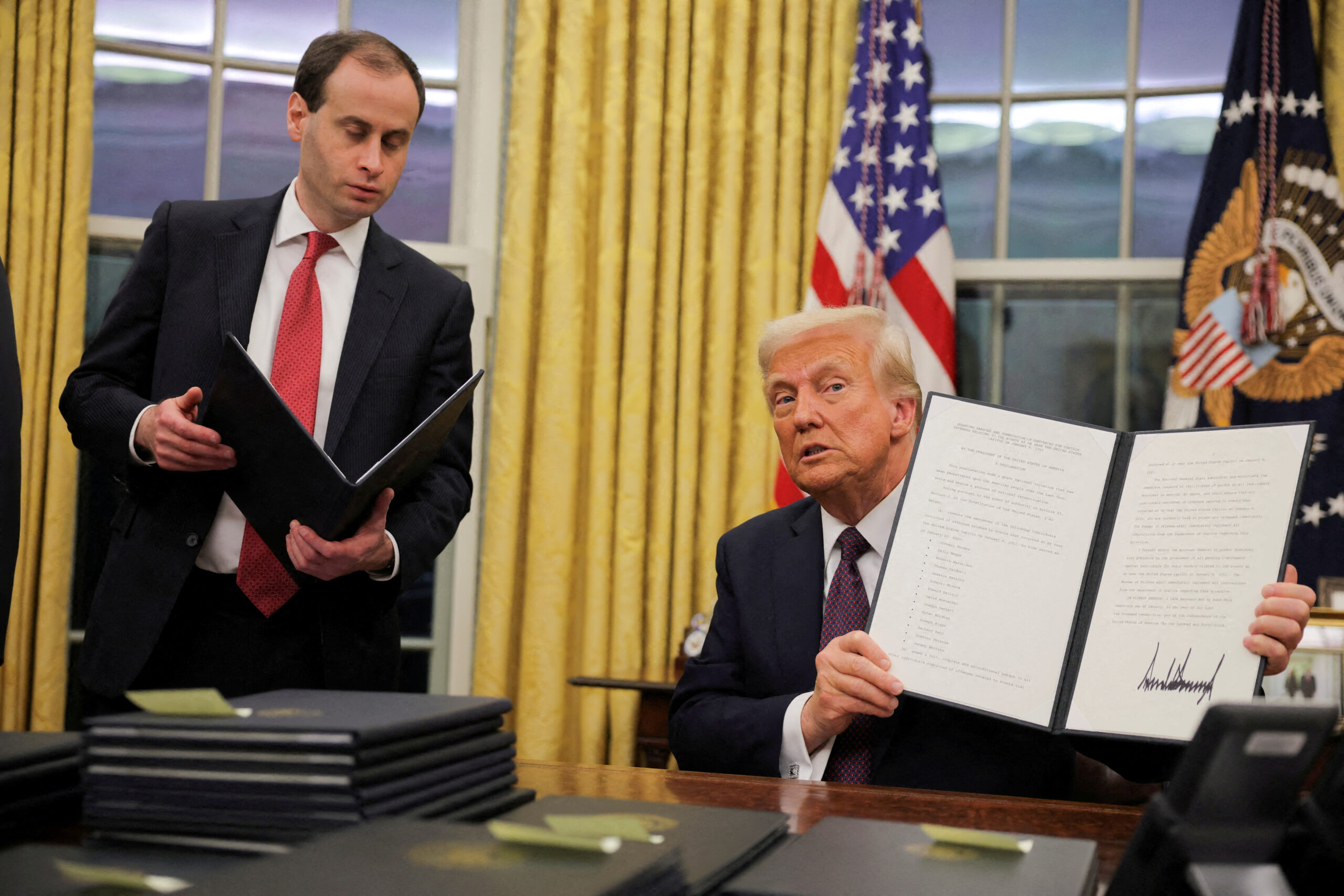 ABC, CBS, NBC spent 46 minutes covering Trump Jan. 6 pardons, less than 4 minutes on Biden pardons